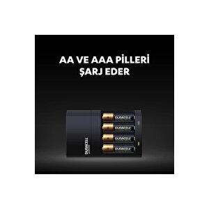 Cef 14 Pil Şarj Cihazı, 4 Saat (1 Adet) + Şarj Edilebilir Aa Ve Aaa Pil (2'şer Adet)