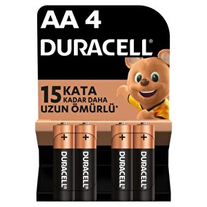 Alkalin Aa Ince Kalem Pil, 1,5 V Lr06/mn2400, 4’lü Paket