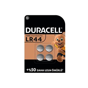 Lr44 Alkalin Özel Pil (4'lü Paket) 1,5v
