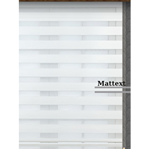Beyaz Bambu  Zebra Perde 80x200 cm