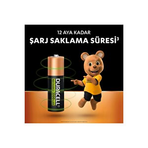 Şarj Edilebilir Aa Kalem Pil (2’li Paket), 2500 Mah Nimh
