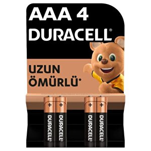 Alkalin Aaa Ince Kalem Pil, 1,5 V Lr03/mn2400, 4’lü Paket