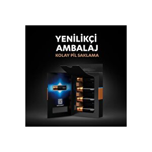Optimum Aa Alkalin Kalem Pil (4'lü Paket) 1,5v, Lr6 Mx1500
