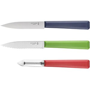 Opinel Op-002359 Essentiels 3'lü Günlük Mutfak Seti