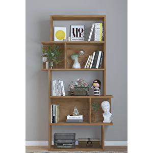 Venüs Modern Kitaplık Çam Çam