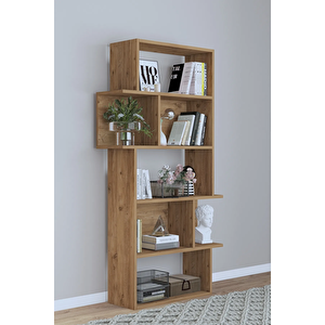 Venüs Modern Kitaplık Çam Çam
