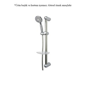 Yedek Parça Krom Sürgülü Banyo Duş Seti Gövdesi