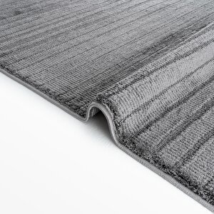 Cool Halı Newyork 3104 Antrasit Yumuşak Tuşeli Halı Kilim Salon Kesme Yolluk Dokuma Makine Halısı