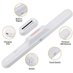 Usb Şarjlı Kablosuz Mıknatıslı Led Aydınlatma Armatürü