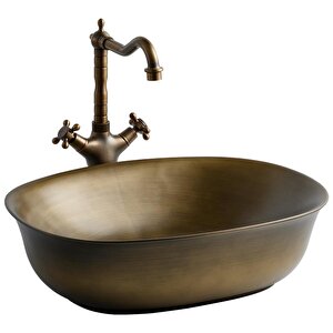 Tezgahüstü Lavabo Bronz Eh-4600br