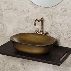 Tezgahüstü Lavabo Bronz Eh-4600br