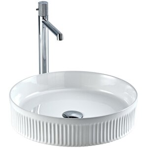 Tezgahüstü Lavabo Beyaz Ey-4701
