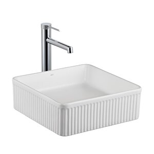 Tezgahüstü Lavabo Beyaz E-w1003mb