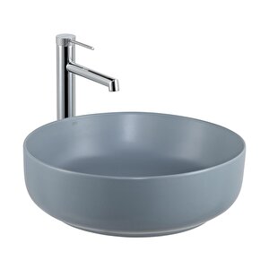 Tezgahüstü Lavabo Mat Mavi̇ E-w1201mm