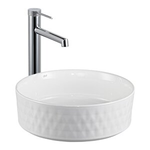 Tezgahüstü Lavabo Beyaz E-w5001