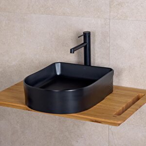 Tezgahüstü Lavabo Mat Si̇yah Eh-5110ms
