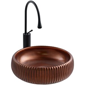 Tezgahüstü Lavabo Bordo E-4161x