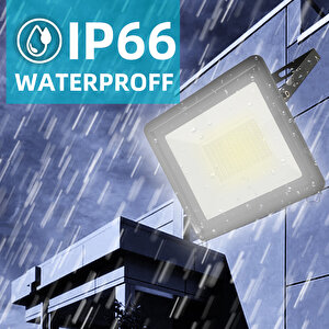 100 Watt Slim Kasa Led Projektör (günışığı)