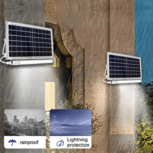 100 Watt Solar Billboard Totem Tabela Ve Duvar Aydınlatma Armatürü