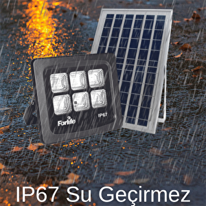 60 Watt Güneş Enerjili Solar Projektör