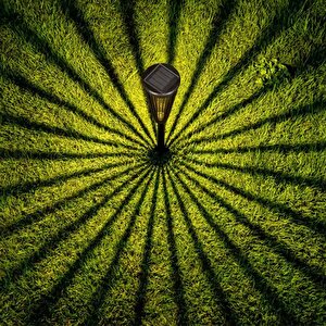 15watt Fonksiyonel Solar Çim / Bahçe Aydınlatma Armatür