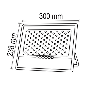 300 Watt Güneş Enerjili Solar Projektör