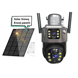 Ahd-30205 Solar Güneş Enerjili 4g Sim Kartlı Kamera