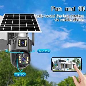 Ahd-30205 Solar Güneş Enerjili 4g Sim Kartlı Kamera