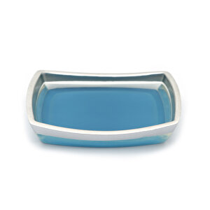 Sabunluk Gri̇ Mavi̇ Poli̇resi̇n Banyo Seti̇
