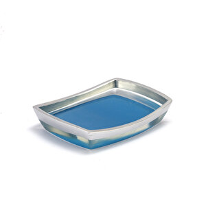 Sabunluk Gri̇ Mavi̇ Poli̇resi̇n Banyo Seti̇