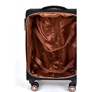 Fossil Ultra Light Kumaş Büyük Boy Valiz Lacivert Fsl027