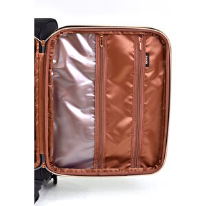 Fossil Ultra Light Kumaş Büyük Boy Valiz Lacivert Fsl027