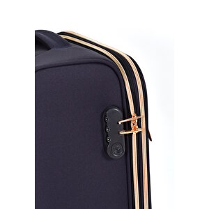 Fossil Ultra Light Kumaş Büyük Boy Valiz Lacivert Fsl027