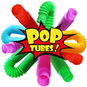 Pop Tube Duyusal Oyuncak Fidget Zihinsel Eğitici Stres Giderici Poptube - 1 Adet