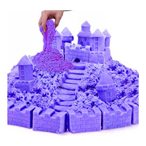 Kinetik Kum 1kg - Mor Renk