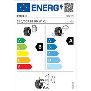225/50 R18 99w Xl Powergy Oto Yaz Lastiği (üretim:2024)