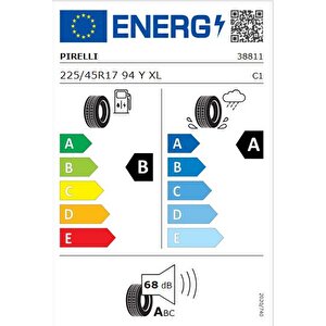 225/45 R17 94y Xl Powergy Oto Yaz Lastiği (üretim:2025)