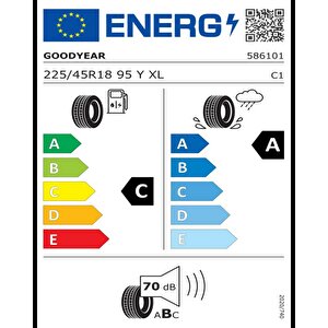 225/45 R18 95y Xl Eagle F1 Asymmetric 6 St Fp Oto Yaz Lastiği (üretim: 2025)