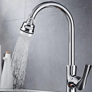Fonksiyonlu Krom Musluk Başlığı Banyo Ve Lavaboya Uyumlu