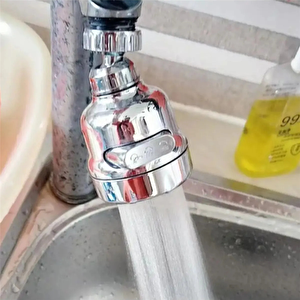 Fonksiyonlu Krom Musluk Başlığı Banyo Ve Lavaboya Uyumlu