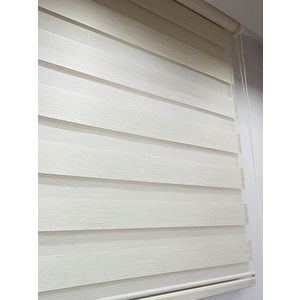 Krem  Zebra Perde 120x190 cm