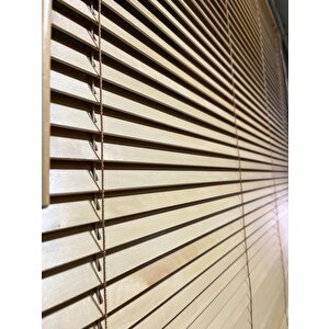 25 Mm Ahşap Jaluzi - Açık Meşe