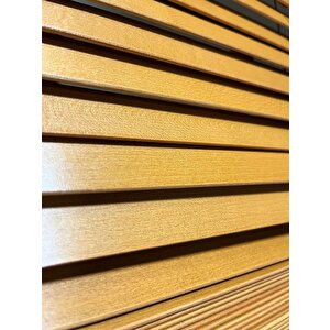 25 Mm Ahşap Jaluzi - Koyu Meşe