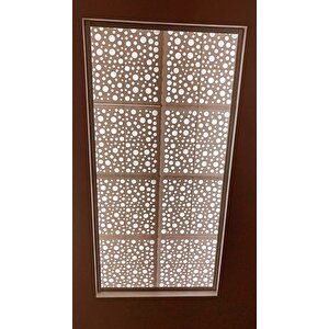 Dekoratif Tavan Paneli Damla Beyaz - 60x60cm