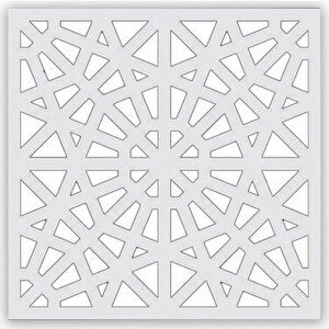 Dekoratif Tavan Paneli Orient Beyaz - 30x30cm