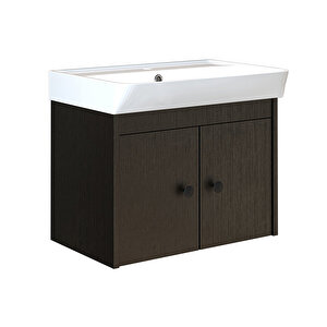 Roomart Ada Lavabolu Mat Suntalam Banyo Alt Dolabı 60 Cm
