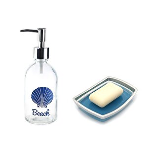 Sivi Sabunluk Ve Sabunluk İki̇li̇ Banyo Seti̇