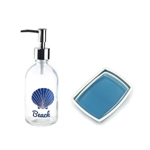 Sivi Sabunluk Ve Sabunluk İki̇li̇ Banyo Seti̇