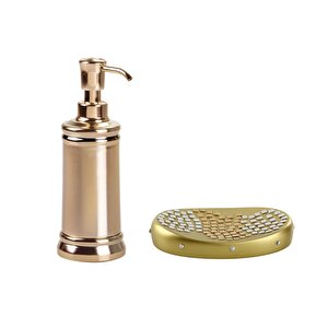 Sivi Sabunluk Ve Sabunluk İki̇li̇ Banyo Seti̇