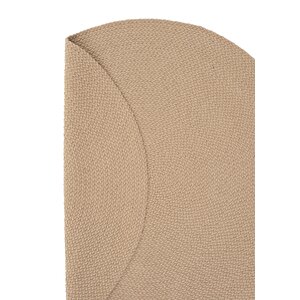 Cool Halı Glenn 613 Bej Banyo Halısı Yuvarlak Hol Halısı Hasır Dokulu Banyo Paspası Mutfak Halısı